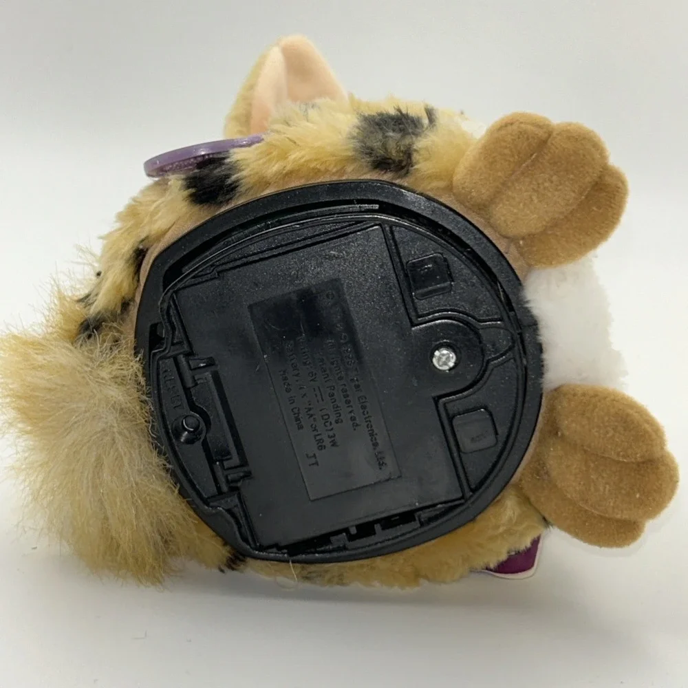 Working 1999 Furby Leopard/Cheetah 70-800 GEN 1 Tags/Tested/Works Vintage Tiger